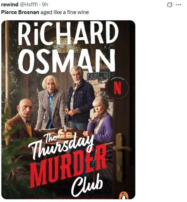 Pierce Brosnan's 'Thursday Murder Club' Debut: 'He’s Not Just Acting—He’s Embodying Elegance and Wit,' Says Fan