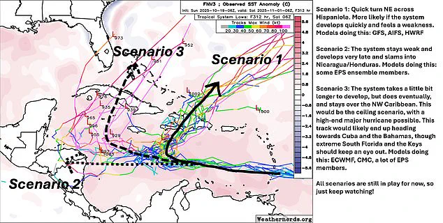 Hurricane Melissa's Development Odds Surge to 90% as US Impact Concerns Grow