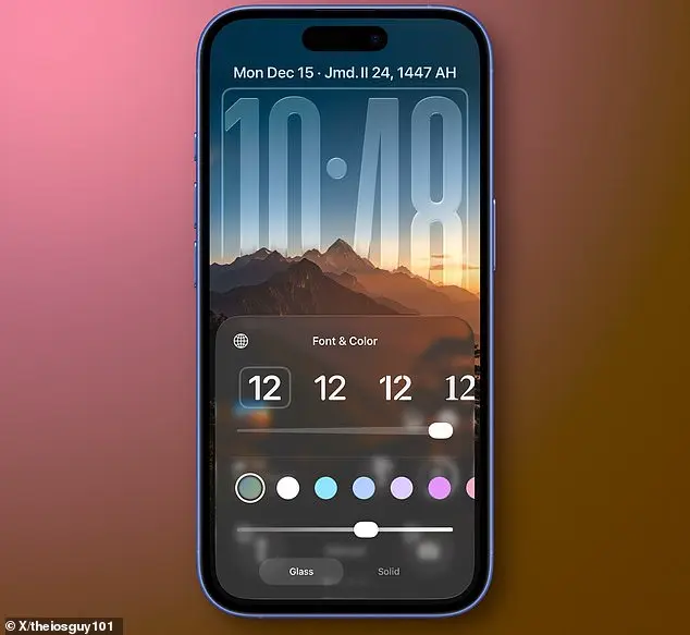 Apple Reverses Course on Controversial 'Liquid Glass' Design with iOS 26.2 Update, Introducing User-Adjustable Feature