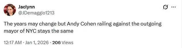 Andy Cohen's Scathing Critique of Eric Adams During CNN New Year's Eve Special Leaves Anderson Cooper Flustered