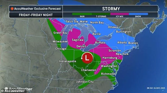Winter Storms Threaten Holiday Travel Across Northern U.S., Prompting Warnings for Residents and Commuters