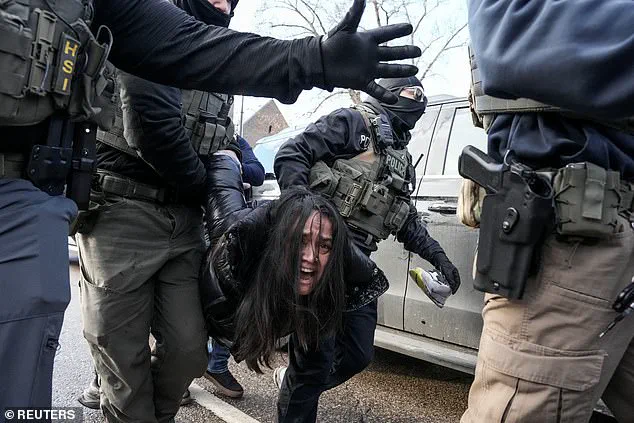 ICE Agents Drag Woman from Car During Minnesota Protest, Footage Captures Her Distress
