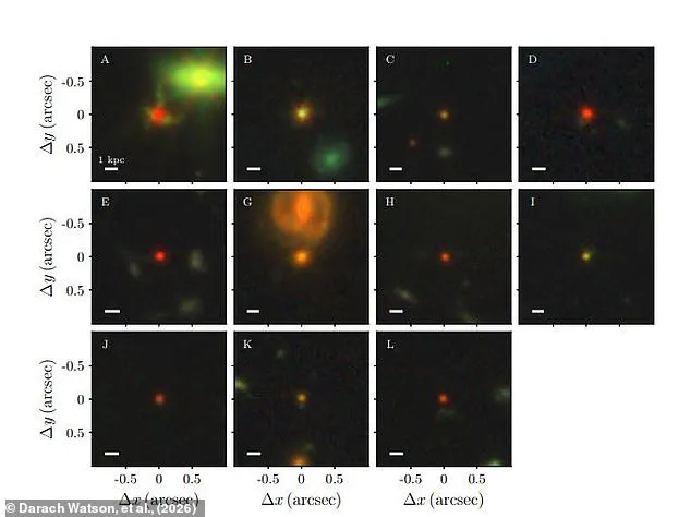Scientists Solve Universe's Mystery: James Webb Telescope Reveals True Identity of Enigmatic 'Little Red Dots'