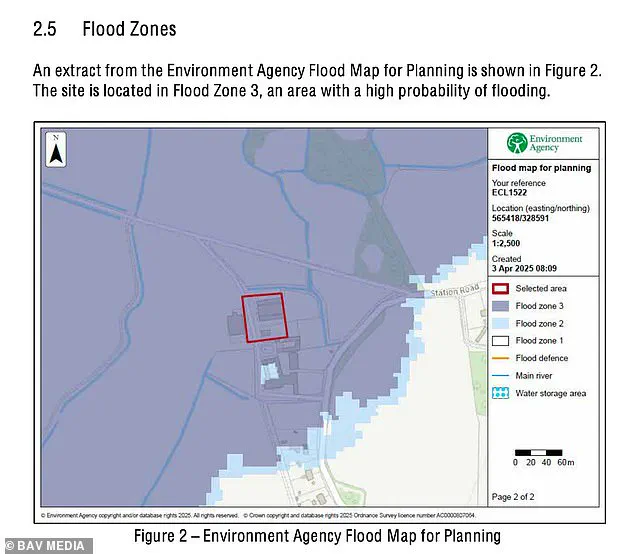 Urgent Warning: Prince Andrew's New Home at Marsh Farm Faces Imminent Flood Threat
