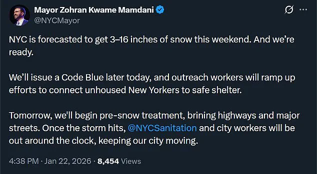 Historic Winter Storm Threatens Millions with Life-Threatening Conditions and Heavy Snowfall