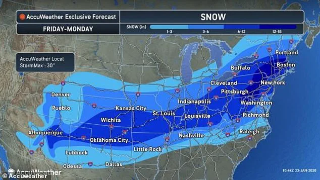 Meteorologist Highlights Decadal Snowstorm Pattern in NYC, Sparking Debate Among Experts