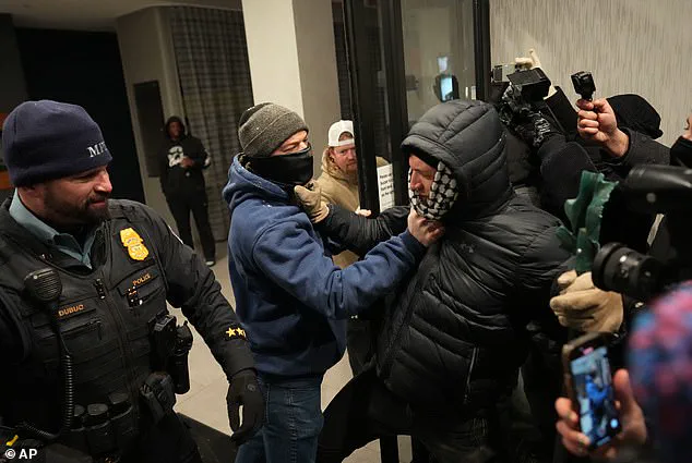 Minneapolis Protests Turn Violent as Demonstrators Target ICE-Suspected Hotel
