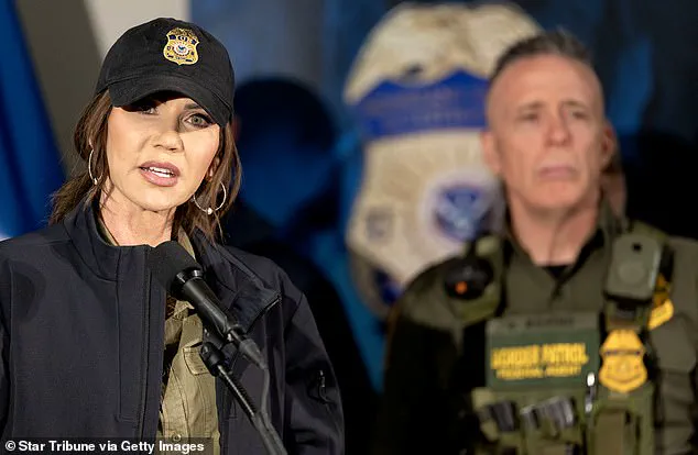 Kristi Noem's Approval Ratings Decline Amid Immigration Crackdown and Nurse Shooting Controversy