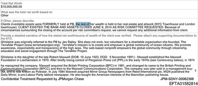 Ghislaine Maxwell's $10M Inheritance, Not Trafficking, Revealed in Epstein Files and JPMorgan Report