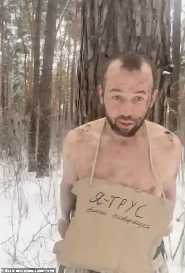 Harrowing Footage Reveals Russian Military Commander's Brutal Public Humiliation of Soldiers in Ukraine Conflict