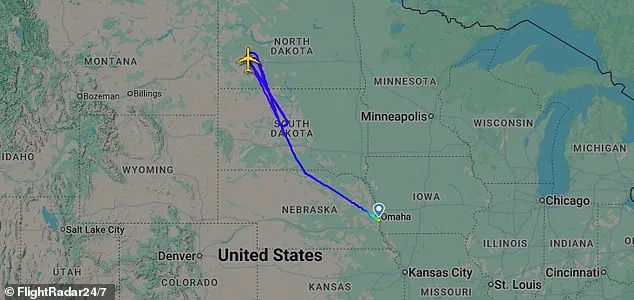 U.S. Air Force Spy Jet Spotted Over Nuclear Missile Bases Amid Iran Tensions