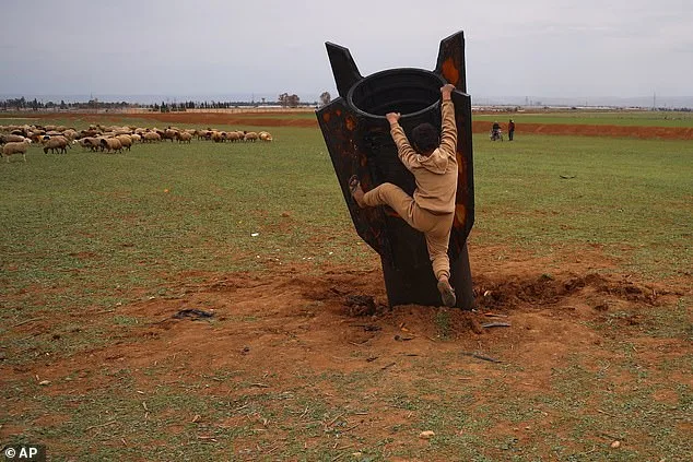 Unexploded Iranian Missile in Syria: A Chilling Reminder of War's Randomness and a Child's Curiosity