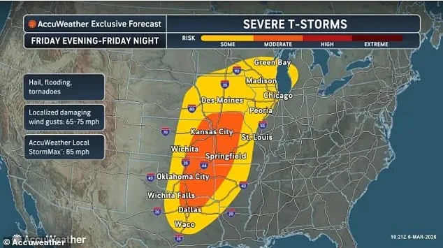 Deadly Tornadoes and High Winds Threaten Millions as Severe Storm System Sweeps Across Central U.S.