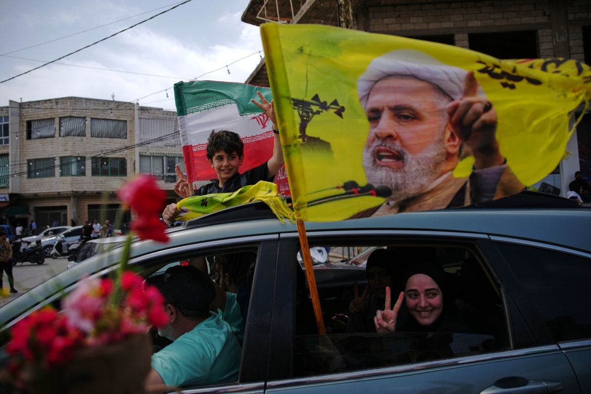 Displaced Lebanese families return south amid truce tensions and active shelling.