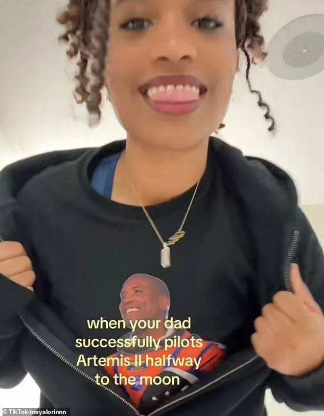NASA astronaut Victor Glover's daughter dances to celebrate his historic lunar mission return.