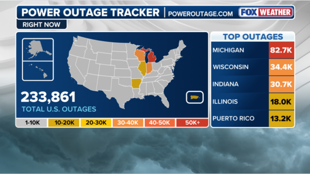 Severe storms threaten 65 million people with tornadoes and hail.